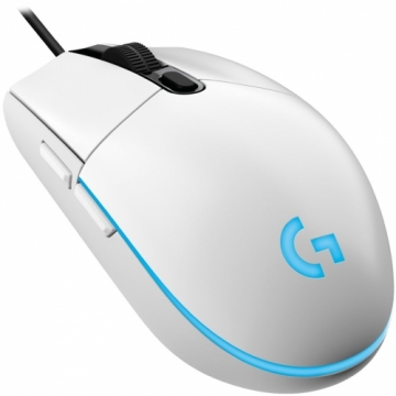 LOGITECH G102 LIGHTSYNC Gaming Mouse - WHITE - EER