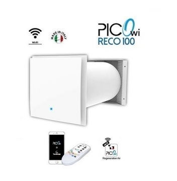 TECNOSYSTEMI PICO RECO – 100 WI Мини-рекуператор