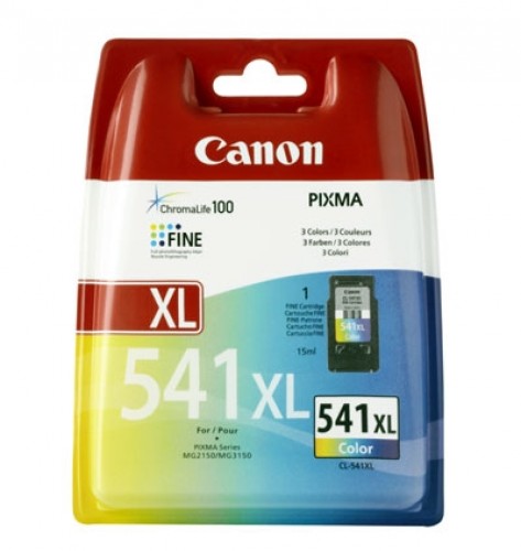 Tintes kasete CANON CL-541 XL krāsains (P) image 1