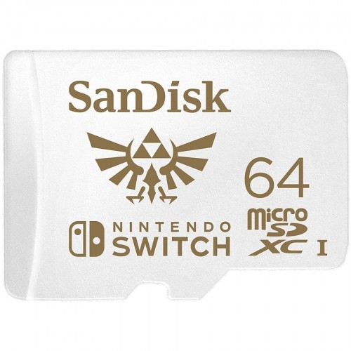 SANDISK 64GB microSDXC UHS-I Card for Nintendo Switch image 1