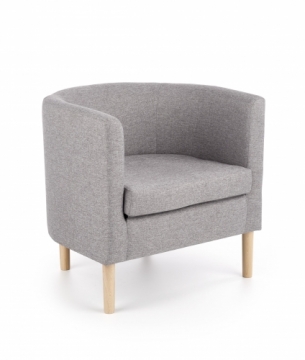 Halmar CLUBBY chair, color: grey