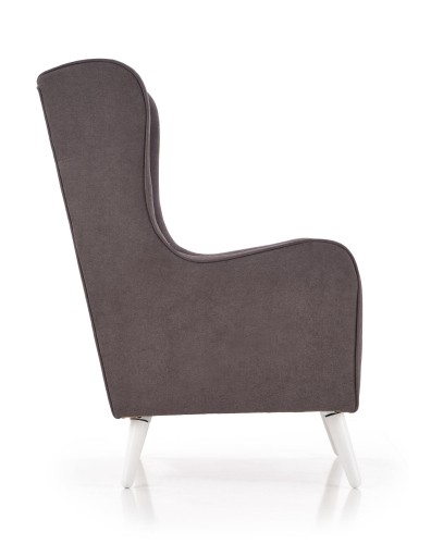 Halmar CHESTER leisure chair, color: dark grey image 4