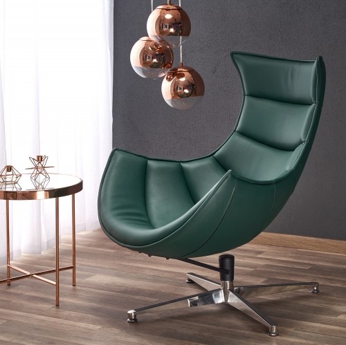 Halmar LUXOR leisure chair, color: green image 1