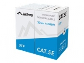 LANBERG LAN cable UTP cat.5e 305m solid