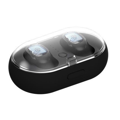 Devia TWS Joypods V2 Bluetooth 5.0 Stereo Austiņas ar Mikrofonu Melnas image 4