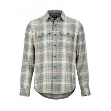 Marmot Krekls Jasper Midweight Flannel LS S Rosin Green