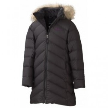 Marmot Dūnu mētelis Girls Montreaux Coat XS Black