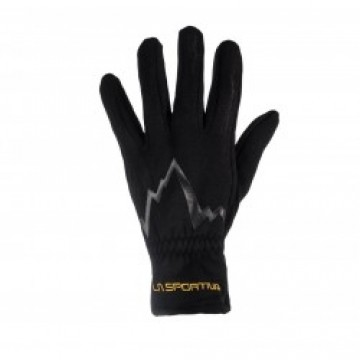 La Sportiva Cimdi Stretch Gloves L Black/Yellow