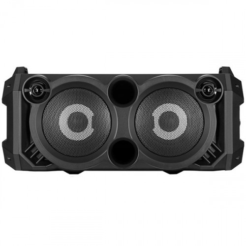 Speaker SVEN PS-550, black, power output 2x18W (RMS), Bluetooth, FM, USB, microSD, LED-display, lithium battery image 3