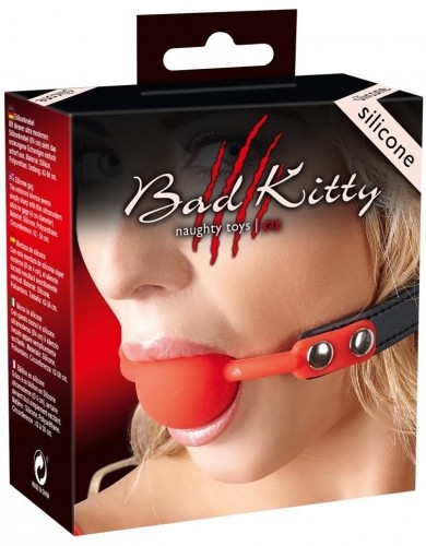 Bad Kitty красная силиконовая затычка для рта [  ] image 2