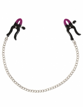 Bad Kitty nipple clamps with chain [  ]