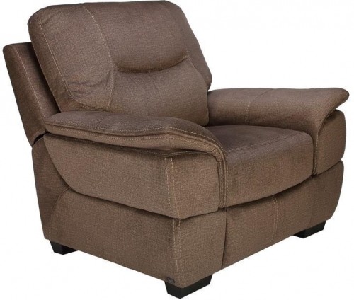 1 seater sofa Daytona 8006 coffee SQ03-014 fabric image 1