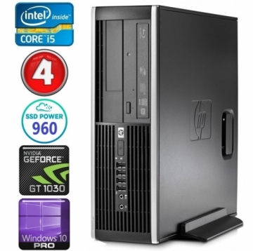 Hewlett-packard HP 8100 Elite SFF i5-750 4GB 960SSD GT1030 2GB DVD WIN10Pro