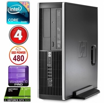 Hewlett-packard HP 8100 Elite SFF i5-750 4GB 480SSD GTX1650 4GB DVD WIN10Pro