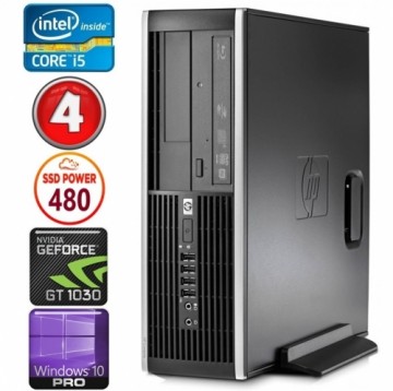 Hewlett-packard HP 8100 Elite SFF i5-750 4GB 480SSD GT1030 2GB DVD WIN10Pro