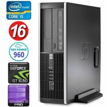 Hewlett-packard HP 8100 Elite SFF i5-750 16GB 960SSD GT1030 2GB DVD WIN10Pro