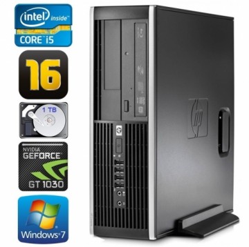 Hewlett-packard HP 8100 Elite SFF i5-750 16GB 1TB GT1030 2GB DVD WIN7Pro