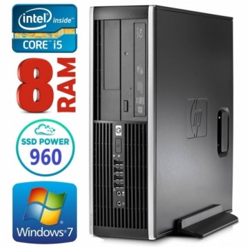 Hewlett-packard HP 8100 Elite SFF i5-750 8GB 960SSD NVS295 DVD WIN7Pro