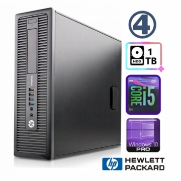 Hewlett-packard HP 600 G1 SFF i5-4570 4GB 1TB WIN10Pro