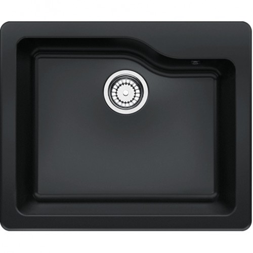 Franke Single SGK 610-60 Ceramic Black 124.0586.221 Virtuves izlietne image 1