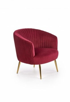 Halmar CROWN l. chair, color: dark red