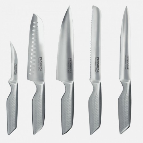 Pensofal Academy Chef stainless steel block with 5 knives 1108 image 3