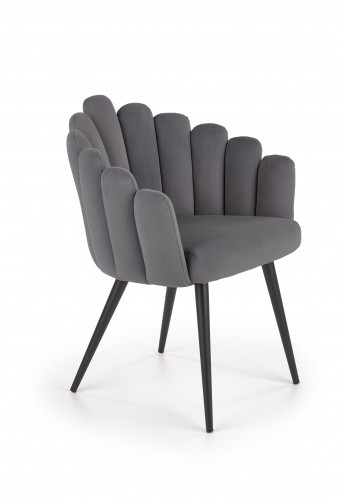 Halmar K410 chair, color: grey image 1