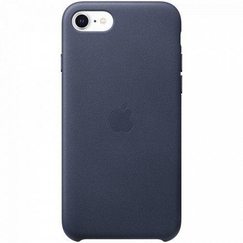 Apple iPhone SE Leather Case - Midnight Blue image 1