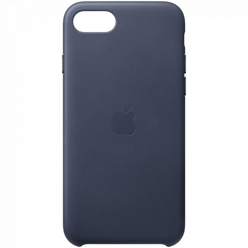 Apple iPhone SE Leather Case - Midnight Blue image 2