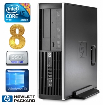 Hewlett-packard HP 8100 Elite SFF i5-650 8GB 960SSD DVD WIN10