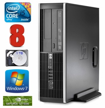 Hewlett-packard HP 8100 Elite SFF i5-650 8GB 1TB GT1030 2GB DVD WIN7Pro
