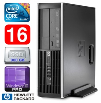 Hewlett-packard HP 8100 Elite SFF i5-650 16GB 960SSD DVD WIN10Pro