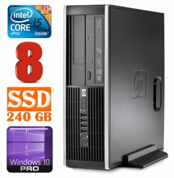 Hewlett-packard HP 8100 Elite SFF i5-650 8GB 240SSD DVD WIN10Pro