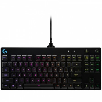 LOGITECH Logitech G PRO Mechanical Gaming Keyboard - BLACK - PAN - USB - NORDIC