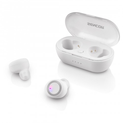 Bluetooth earphones Sencor SEP510BTWH white image 3