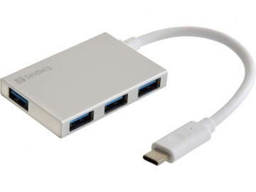 SANDBERG USB-C to 4 xUSB 3.0 Pocket Hub