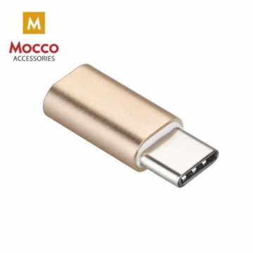 Mocco Adapteris Lightning  uz USB Type C Zeltains