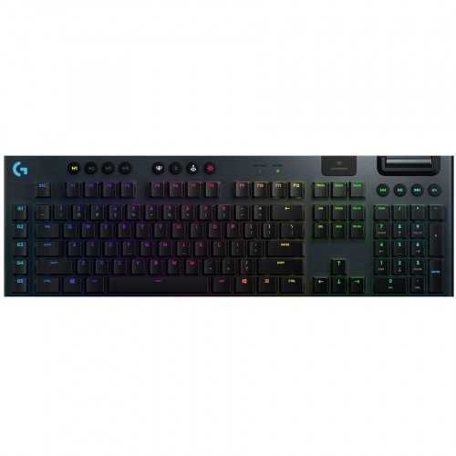 LOGITECH G915 LIGHTSPEED Wireless RGB Mechanical Gaming Keyboard - GL Tactile - CARBON - PAN - 2.4GHZ/BT - NORDIC - TACTILE SWITCH image 1