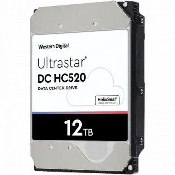 Hgst Western Digital Ultrastar DC HDD Server HE12 (3.5’’, 12TB, 256MB, 7200 RPM, SATA 6Gb/s, 512E SE) SKU: 0F30146