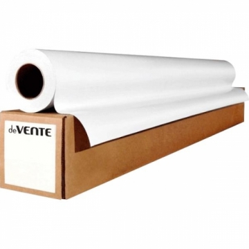 Бумага широкоформатная без покрытия "deVENTE" 594 ммx175 м, втулка 76,2 мм, 80 г/м²