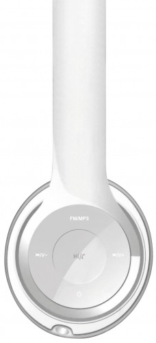 Omega Freestyle austiņas ar mikrofonu FH0915, baltas image 1