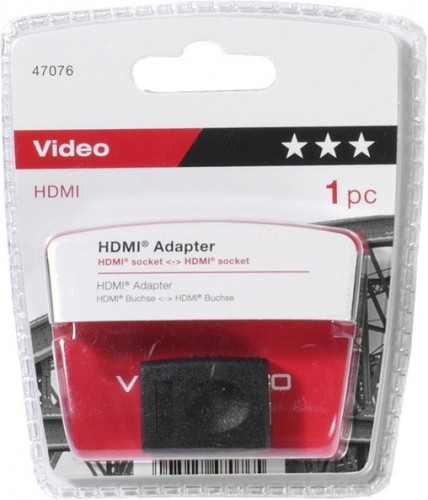Адаптер Vivanco HDMI - HDMI (47076) image 1