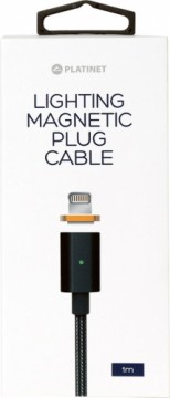 Platinet kabelis Lightning 1m magnētisks (PUCMPIP1)