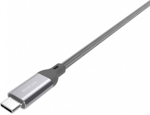 Silicon Power кабель USB-C - USB 1 м вязаный , серый (LK30AC) image 2