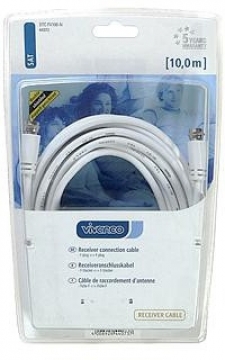 Vivanco кабель SAT F 10 м (44073)