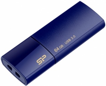 Silicon Power zibatmiņa 64GB Blaze B05 USB 3.0, tumši zila