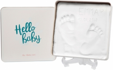 Baby Art Magic Box Essentials komplekts mazuļa pēdiņu/rociņu nospieduma izveidošanai - 3601094300