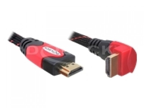 DELOCK Cable HighSpeedHDMI angled A-A 5m image 1