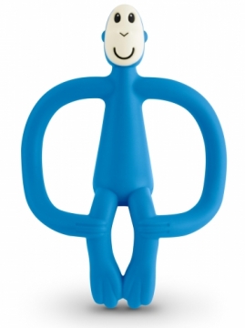 MATCHSTICK MONKEY košļājamā rotaļlieta 3m+ Blue MM-T-002