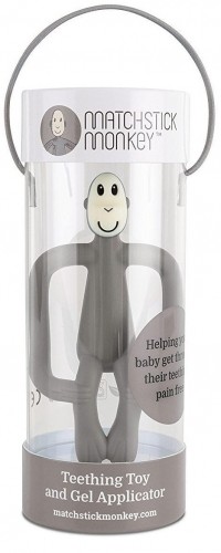 MATCHSTICK MONKEY teething toy 3m+ Grey MM-T-001 image 4